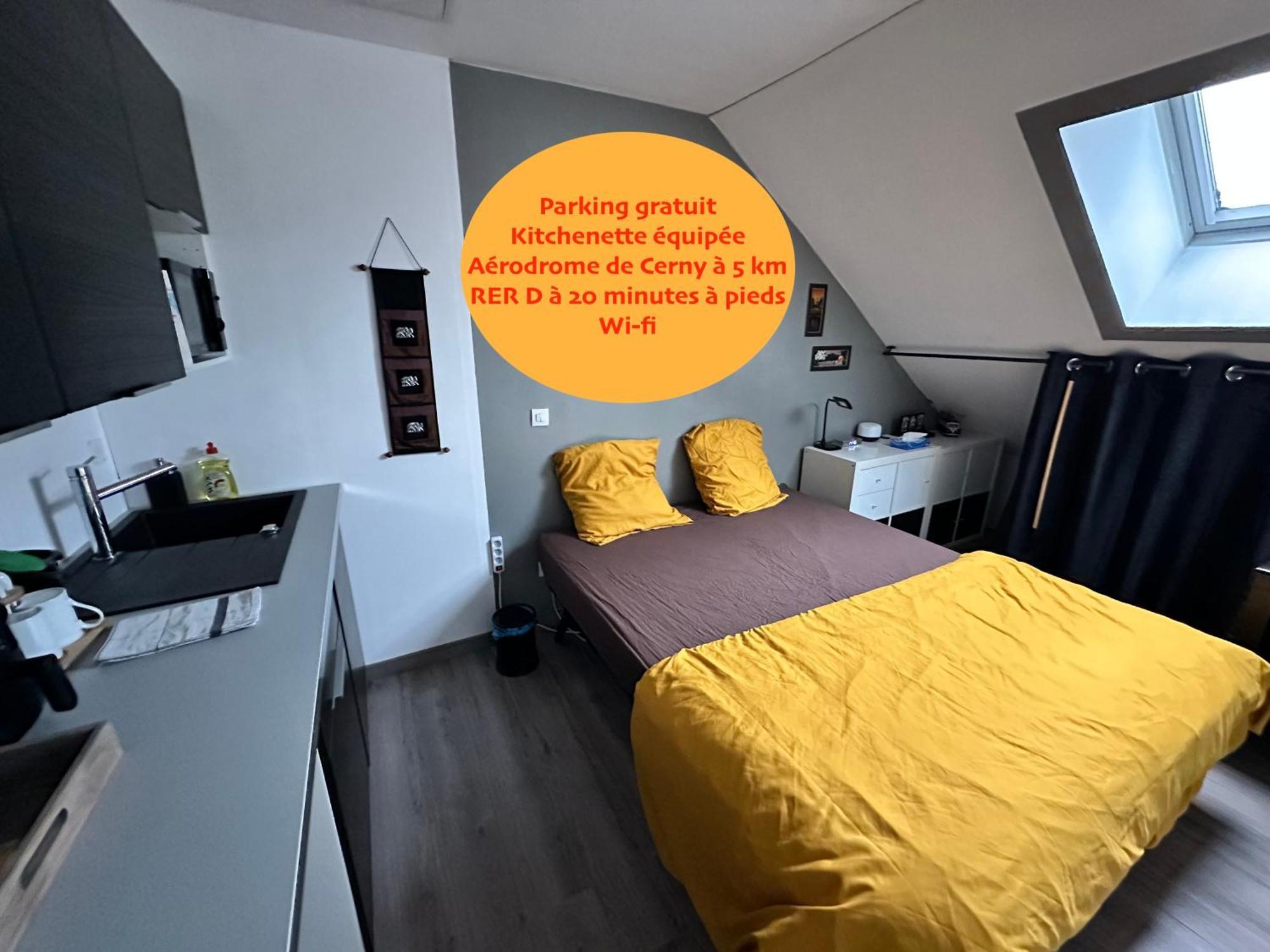 Nid Douillet Independant Apartment La Ferte-Alais Ngoại thất bức ảnh